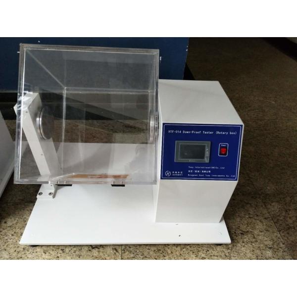Buy QB/T1193 Downproof Tester Rotary Box Electronic Textile Testing Equipment at wholesale prices