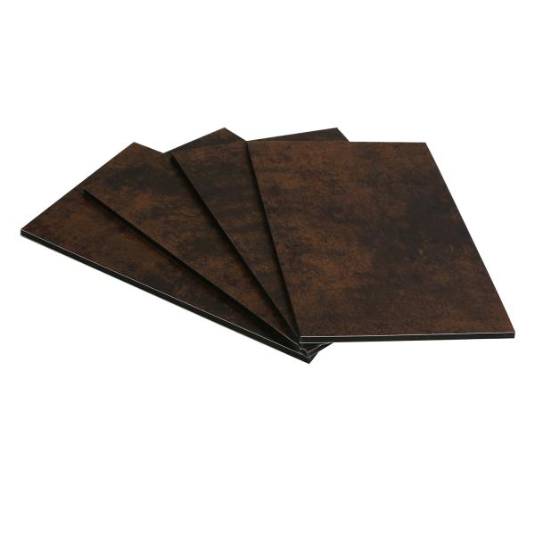 UV Resistant Marble Aluminum Composite Panel Excellent Sound Insulation 3mm