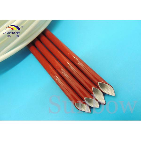 Buy 2760 Silicone Fiberglass Sleeving , electrical insulation sleeving 7.0KV at wholesale prices