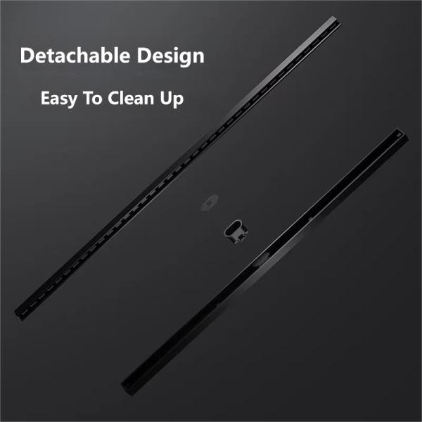Hotel Brushed Surface Modern Simple Fashion Extremely Narrow Wide Linera Floor Drain