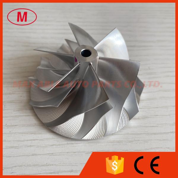 TD04H reverse 54.35/68.00mm 6+6 blades Turbocharger milling/aluminum 2618/billet compressor wheel
