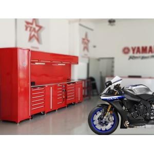Functional Rolling Tool Box Cabinet for Efficiently Organizing Tools in Garage