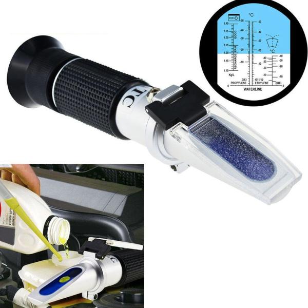 5 in 1 Antifreeze Refractometer Automotive Battery Coolant Tester with