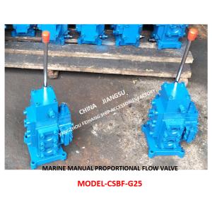 MANUAL PROPORTIONAL COMPOSITE VALVE CSBF-M-G25 FOR WINDLASS AND MANUAL