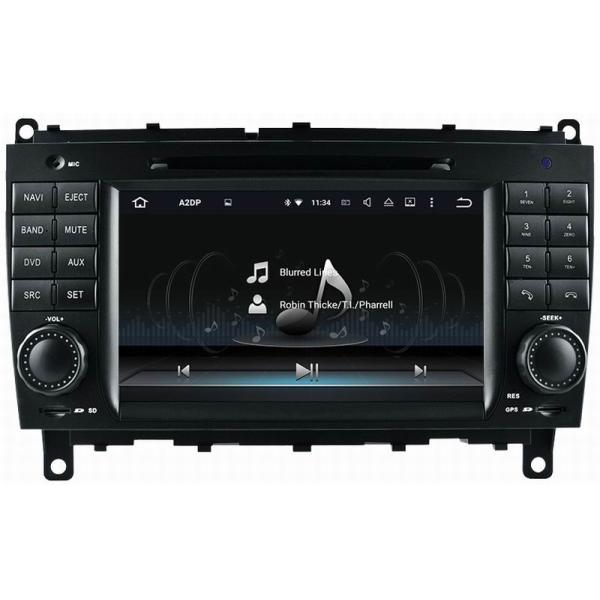 Ouchuangbo car radio dvd player android 7.1 system Mercedes Benz CLK W209 Benz CLS W219 with gps navi wifi SWC