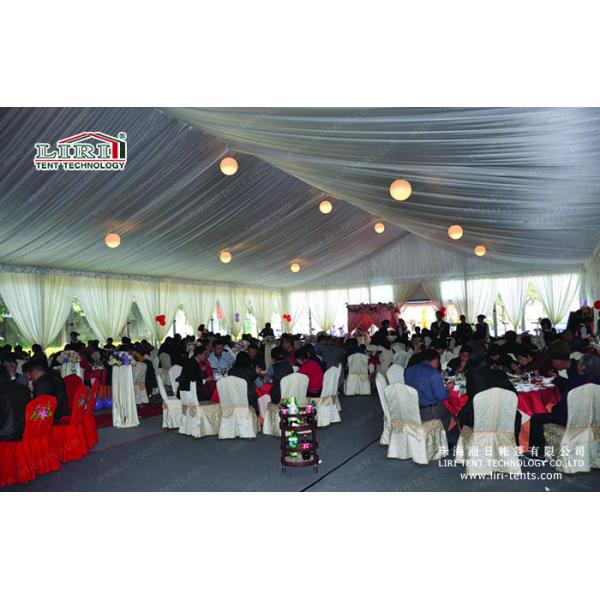 Luxury Outdoor Wedding Tents With Aluminum Frame 20 Years Life Span