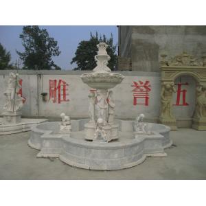 Modern Pool Water Fountain With Figure Odm Marble Stone Statue