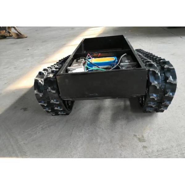 48V 1kw Loading Bearing 200kg Rubber Track Chassis Dp-Kls-150