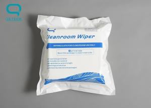 China Polyester Cleanroom Wiper Wear Resisting Polyester Weft Knitting Cloth on sale