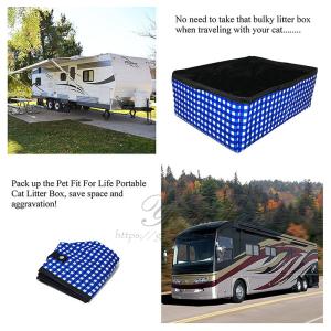 Premium Quality Collapsible Portable Litter Box