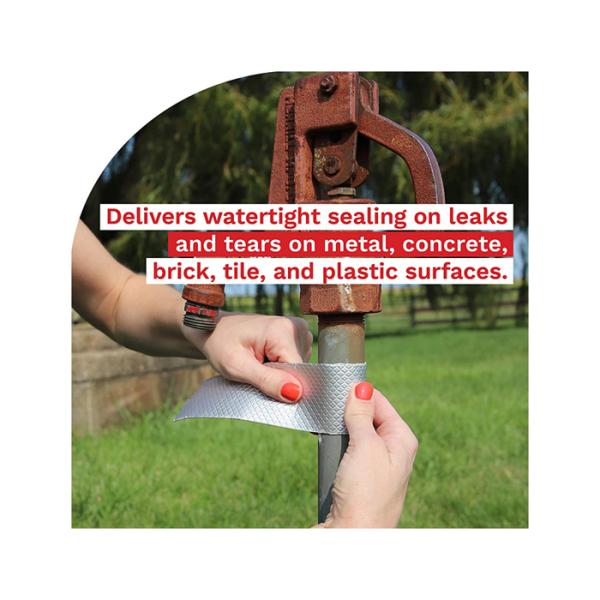 OEM Aluminum Cover Self Adhesive Tape For Waterproofing Wall And Hatch Cover Protection