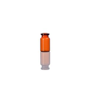 Quality 2ml empty amber low borosilicate tubular glass vial for sale
