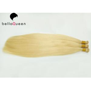 Natural Straight Pure Color Double Drawn I Tip Hair Extensions For Beautiful