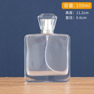 Glass Transparent Perfume Spray Bottle 50ml Material Sub Bottling
