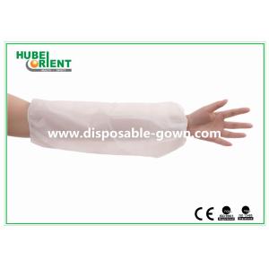 Non Woven Disposable Oversleeves With Double Elastic
