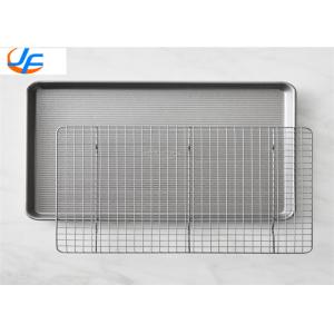 RK Bakeware China Aluminium Baking Tray With Cooling Wire