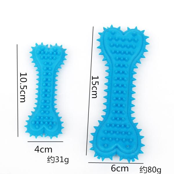 Dogs Pet Toys for Bone Toy Juguetes Para Mascotas Teeth Cleaning Rubber Toothbrush Stick