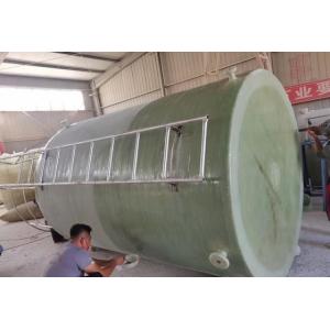 Customized FRP Storage Tank Environmental Friendly 3mm-12mm Plate Thickness