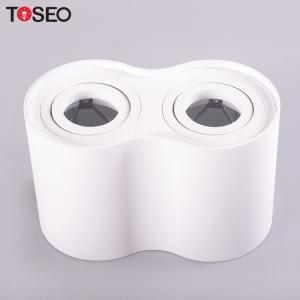 Hotel Surface Mounted Downlight White Adjustable Double Head Spotlight