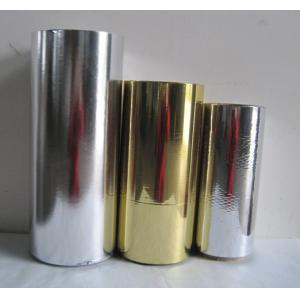 China 25um Polyester Silver Metalized PET Film , Mirror Reflective Film on sale