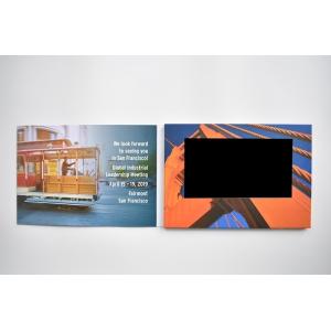 Custom Lcd Video Brochure Mailer Virtual Video Greeting Card
