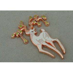 Souvenir Synthetic Enamel Badges Copper Plating Mat - Nickel OEM ODM