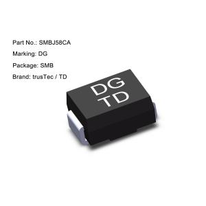 Smb SMD TVS Diode 58V 600W Esd Suppressors SMBJ58CA
