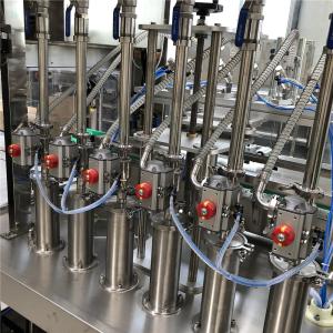 Automatic Potato Chips / Sauce Bottle Filling Machine Integrated Design