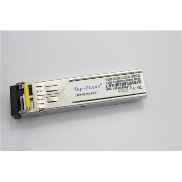 Toptrans BIDI 1.25G-80AD/BD SFP Optical Transceiver 80KM Rohs