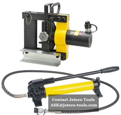 Buy CP-700 hydraulic hand pump operated CB-150D hydraulic busbar bender tool, portable hydraulic plate bending machine at wholesale prices