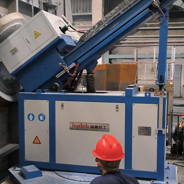 600kg Maximum Capacity Aluminum Refining Degassing Machine with 0-99 Adjustable Degassing Time