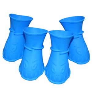 Customized Shape Silicone Pet Supplies Stocked Sustainable Silicone Dog Shoes