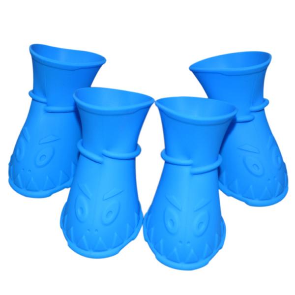 Buy Customized Shape Silicone Pet Supplies Stocked Sustainable Silicone Dog Shoes at wholesale prices