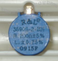 2W Multi-turn wire wound potentiometer R&L-3590S-201 200ohm potentiometer