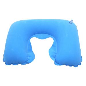 44 * 27cm Waterproof Inflatable Travel Neck Pillow For Camping / Outdoor
