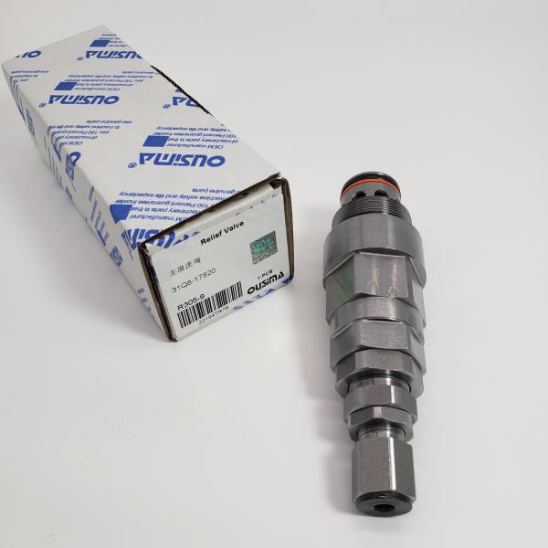 31Q8-17820 Main Relief Valve For Excavator Hyundai R305-9T R305-7