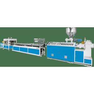 High Output Wood Plastic WPC Decking Profile Co Extrusion Machine