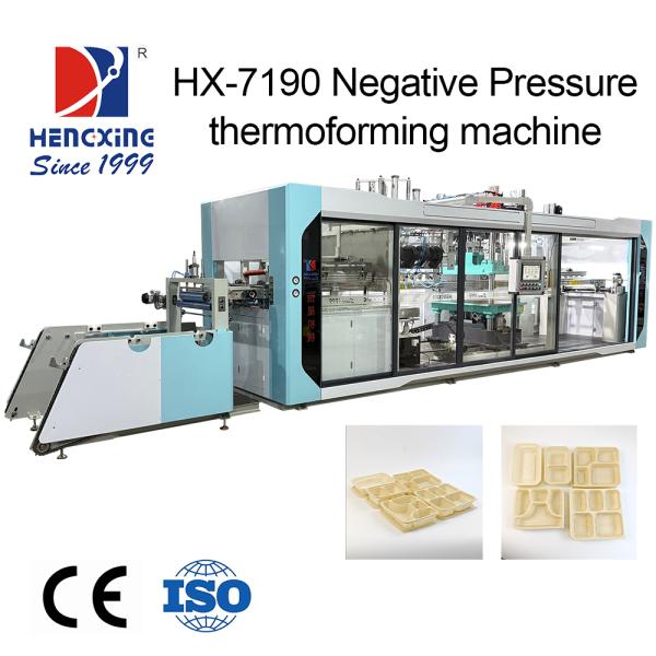 Corn starch Box Food Containers Thermoforming Machine Automatic PS/PVC/ABS PET