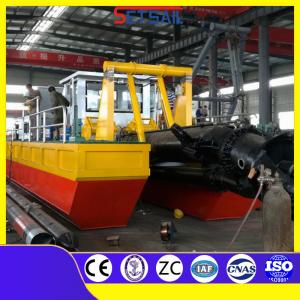 10 Inch Siemens PLC Diesel Engine River Sand Dredger with Cyclone Type