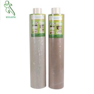 China Waterproof Floor Protection Paper Roll 0.9mm Tear Resistant on sale