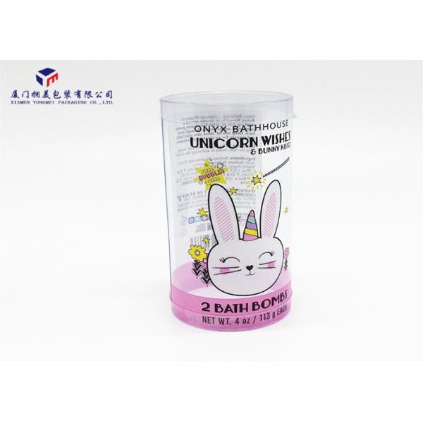 Buy Easily Assembled Plastic Cylinder Box , 0.25MM Plastic Gift Packaging at wholesale prices