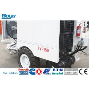 Max Continuous Pull 120kN Stringing Equipment Hydraulic Puller For Overhead