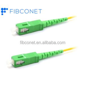 FTTH Indoor APC SC/APC to SM SC G657A2 Simplex Optical Fiber Connector Patch
