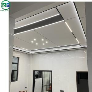 10mm Thickness Aluminum Wall Panels Architectural Suspended Fireproof