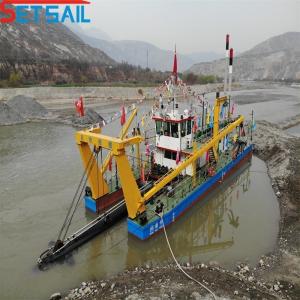 Customized 20 Inch Cutter Suction Dredging Sand Ship with Hydraulic Control by