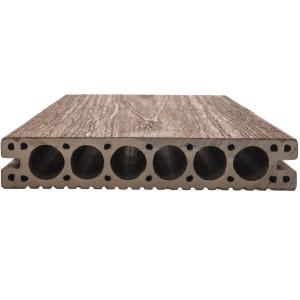 Brushing Surface Waterproof Fireproof PVC Plastic Composite Balcony/Terrace