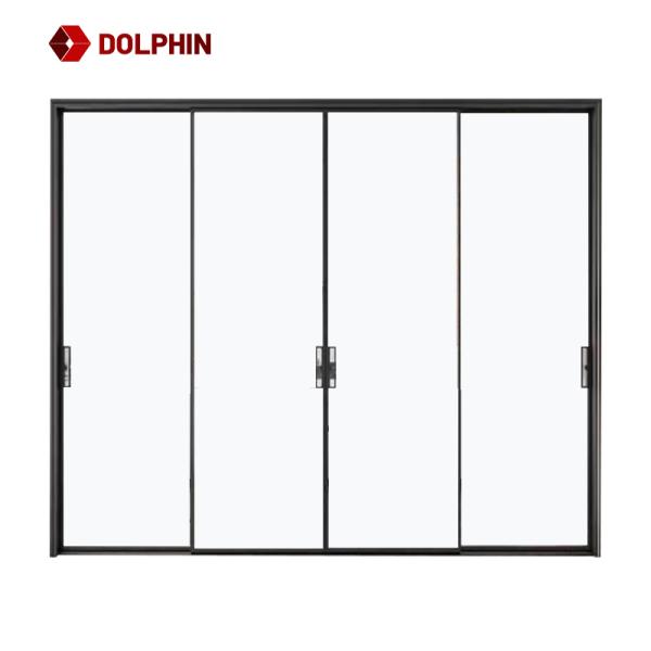 Telescopic Sliding Glass Shower Doors And Windows Patio Sliding Screen Room Door Enclosure