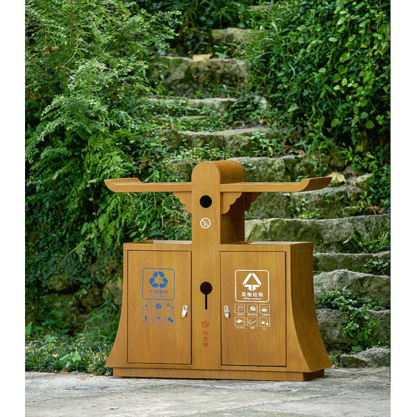 Community Classification Dual Compartment Trash Can Dual Trash And Recycling Bin