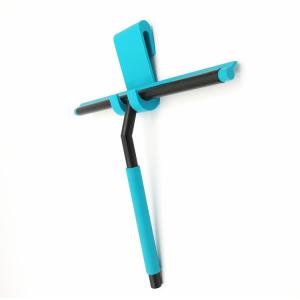 Blue Stainless Steel Window Squeegee / Convenience Window Wiper Squeegee