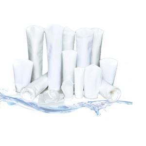 Sewn Filter Media Bags , Gas Filtration High Efficiency Filter Bags 0.2 - 10um